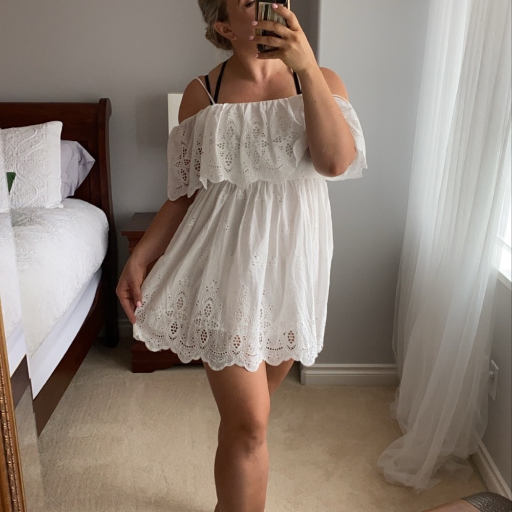 White dress